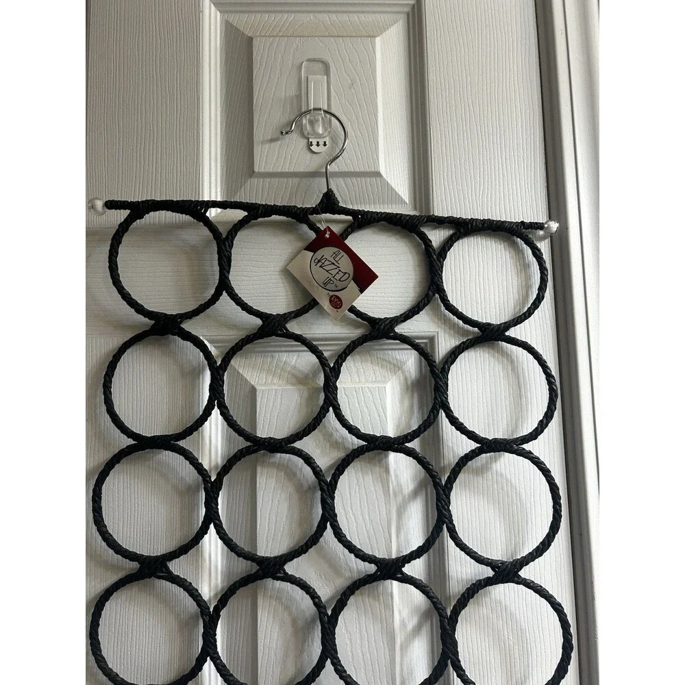 Multipurpose 28 Ring Clothing Accessory Hanger Scarves Ties Belts
